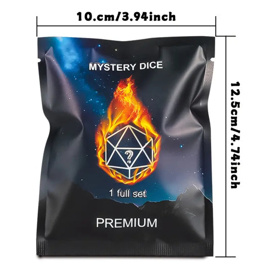 Mystery DND Dice Set with Dice Bag