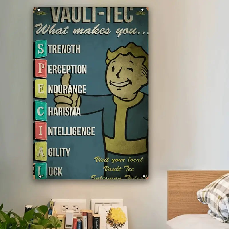 Vault-Tec Vinyl Poster