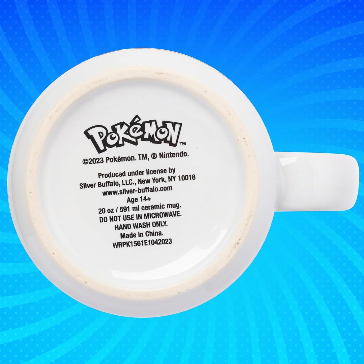 Pokemon Grid 20oz Ceramic Camper Mug