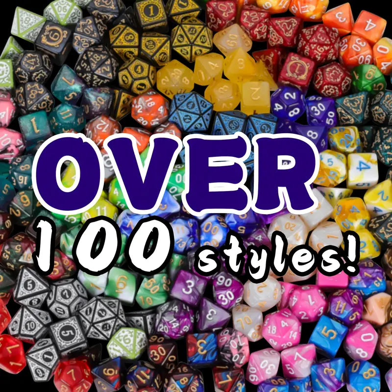 Mystery DND Dice Set with Dice Bag