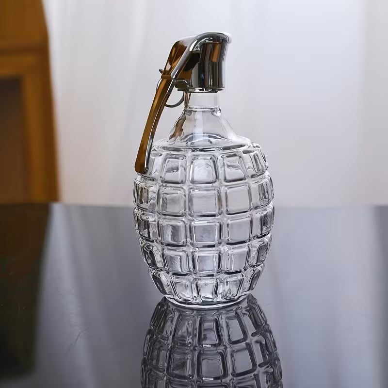 Grenade Glass Decanter