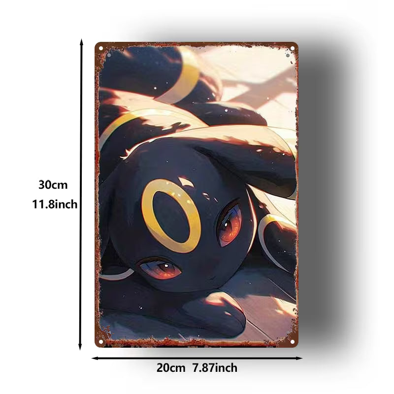 Umbreon Metal Sign