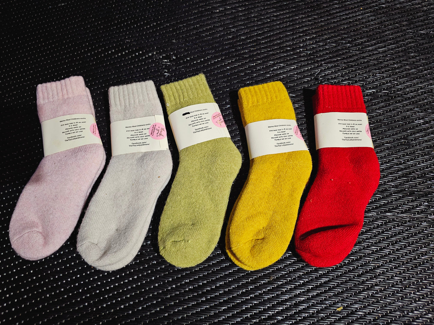 2 Pairs Wool Kids Sock