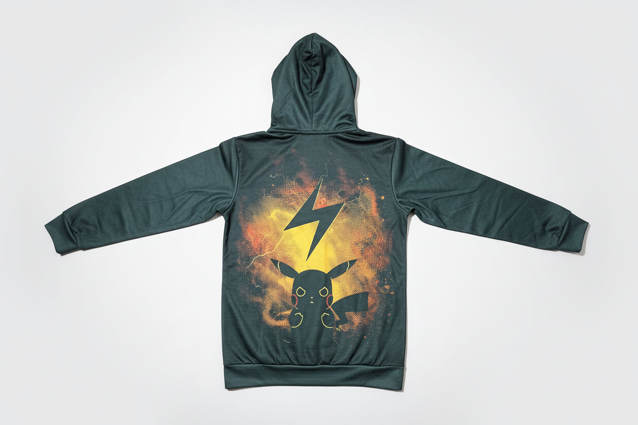 Lighting Pika Hoodie Kids