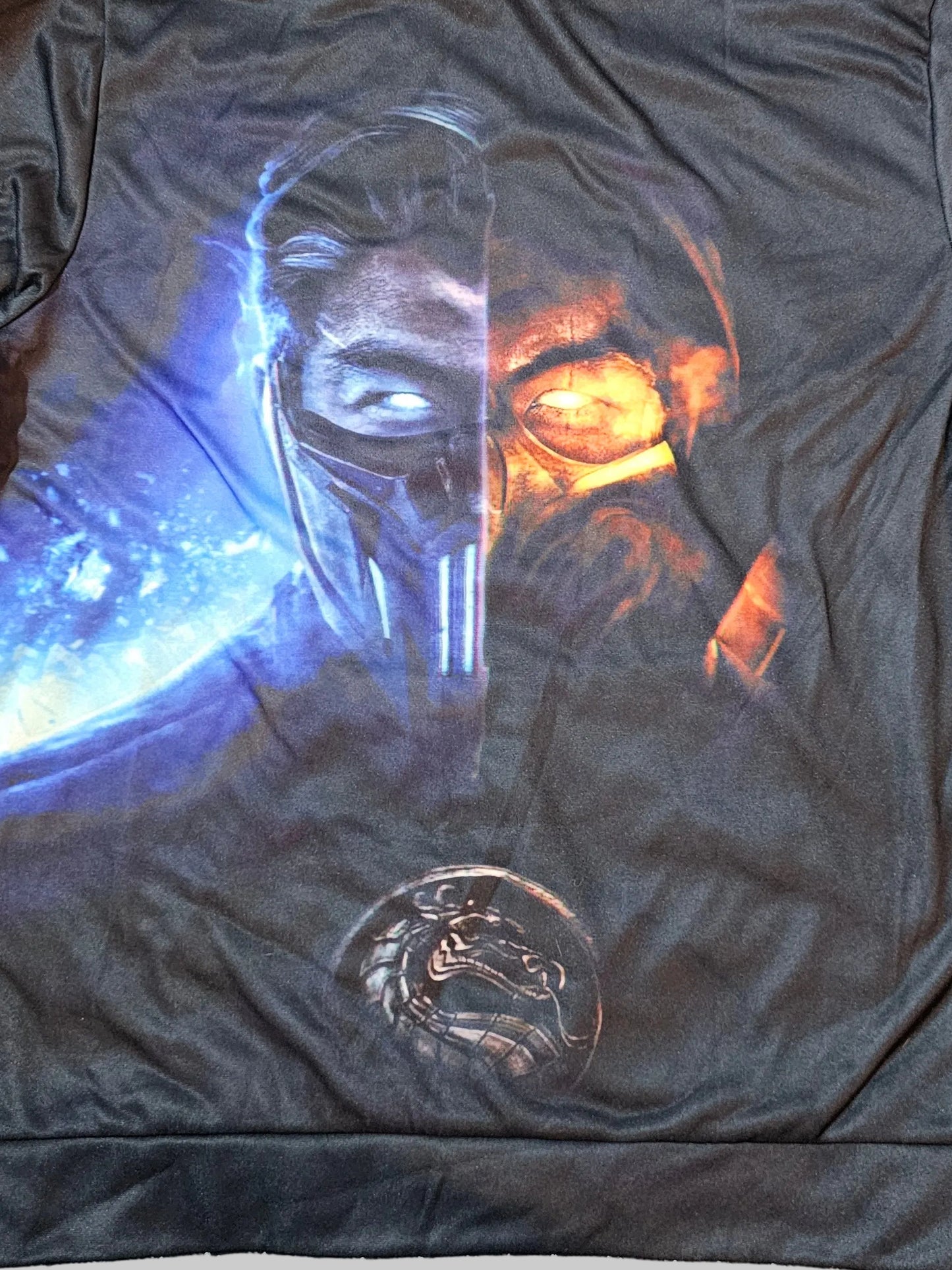Graphic Print Gamer Hoodie Men's