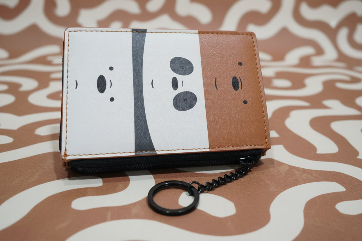 We Bare Bears Card Holder Wallet