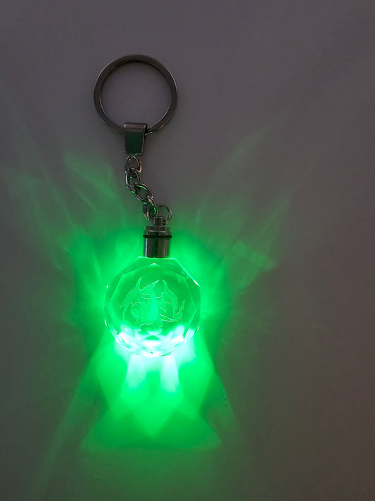 Charizard Light Up Keychain