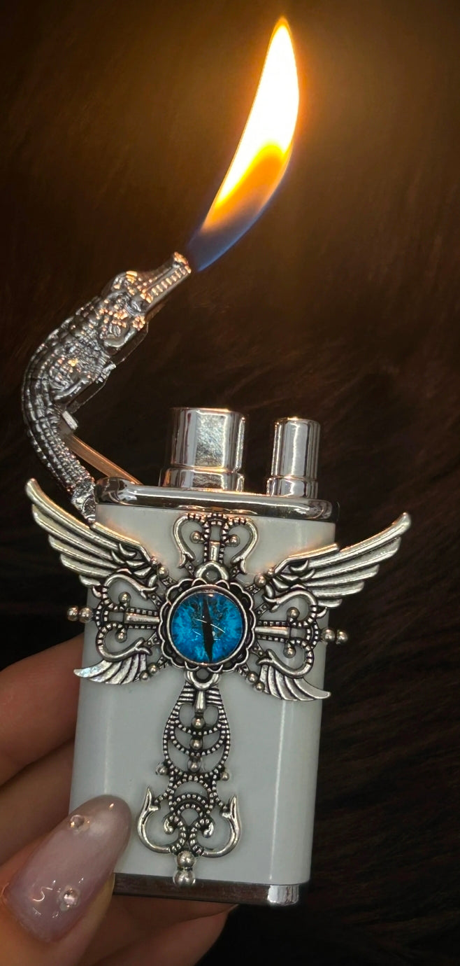 Winged double Lighter White and Red