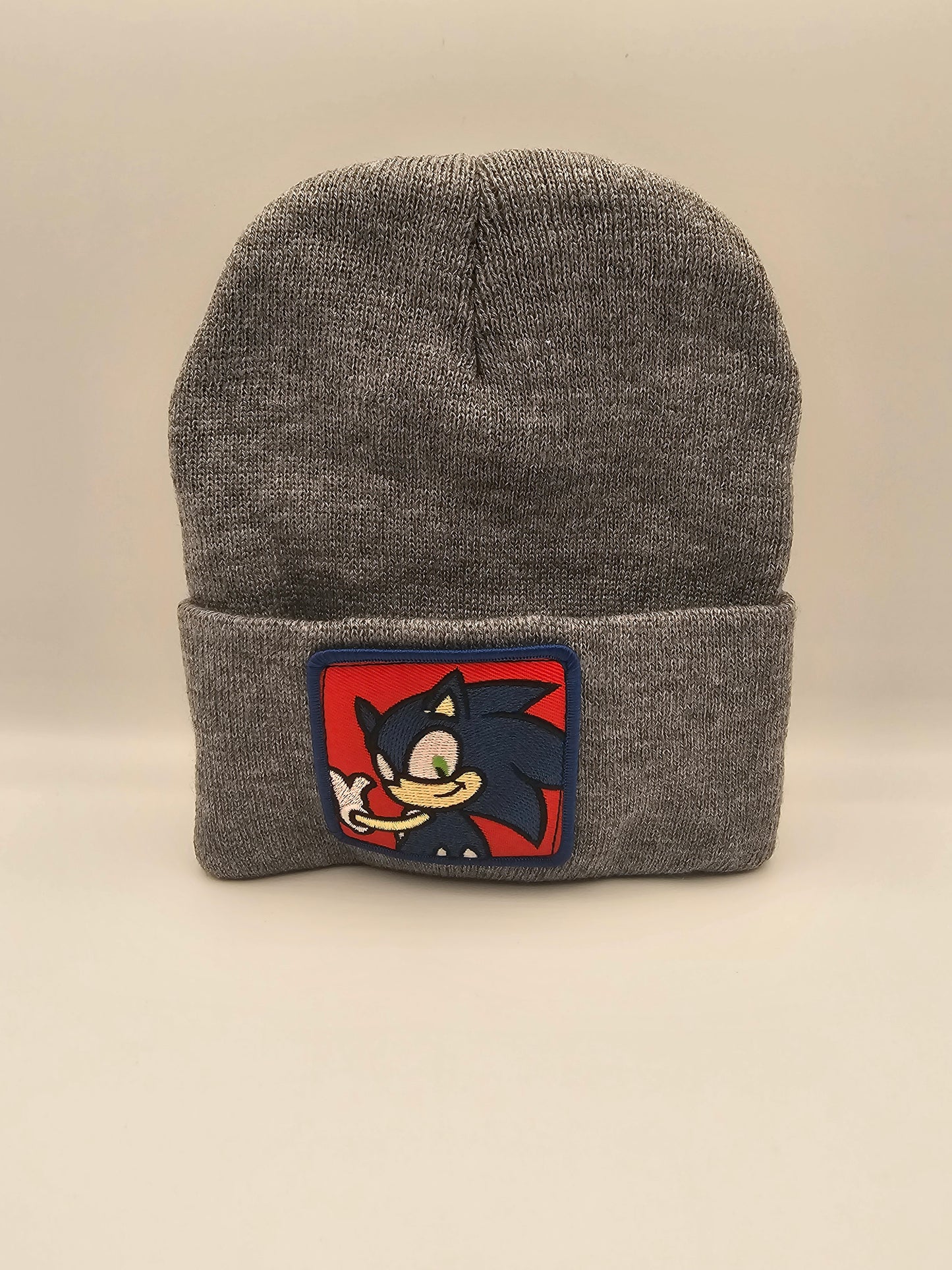 Hedgehog Winter Hat Boys Grey