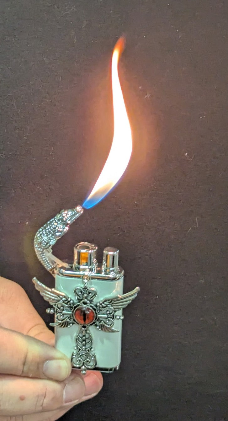 Winged double Lighter White and Red