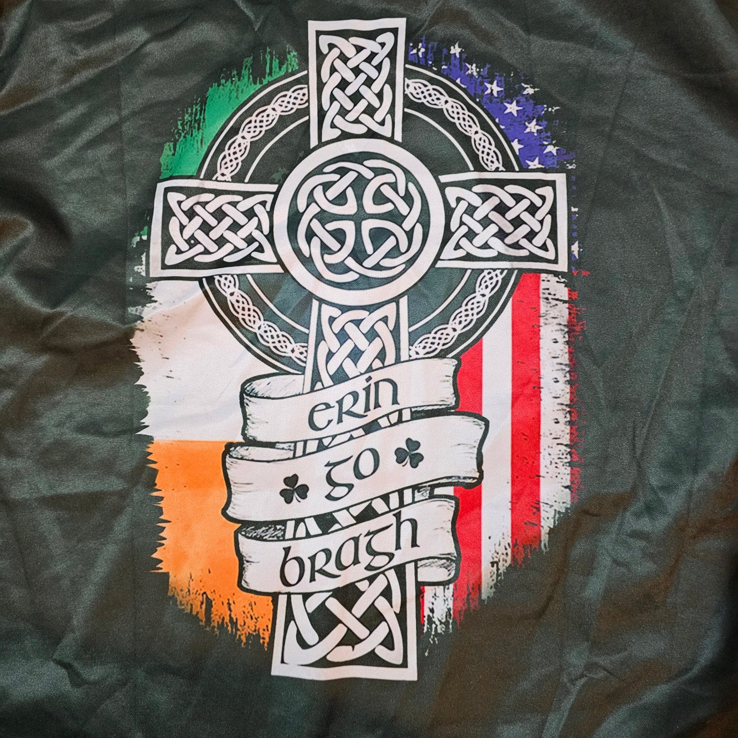 Irishman Hoodie "The devil whispers you can't withstand the storm, The Irishman Replies I am the Feckin' Storm"