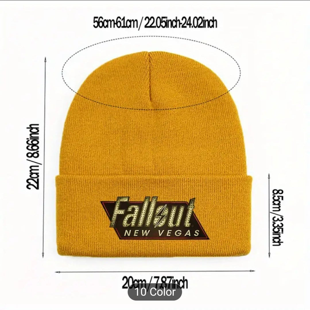 Fallout New Vegas Winter Hat Adult Black