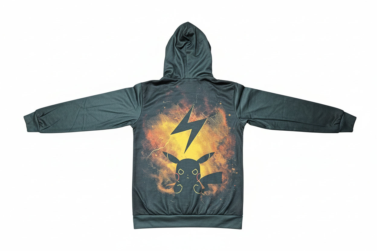 Lighting Pika Hoodie Kids
