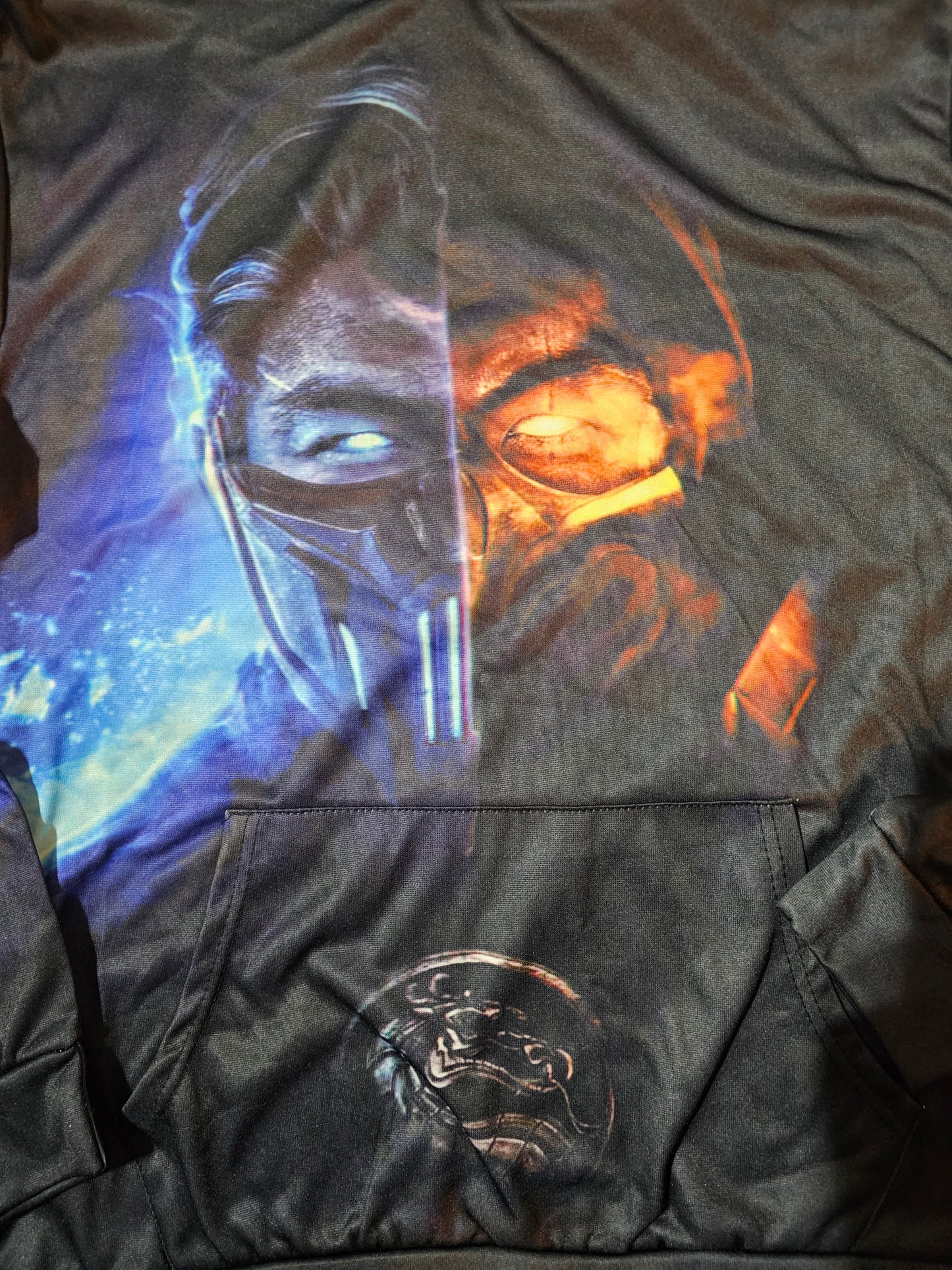 Graphic Print Gamer Hoodie Men's