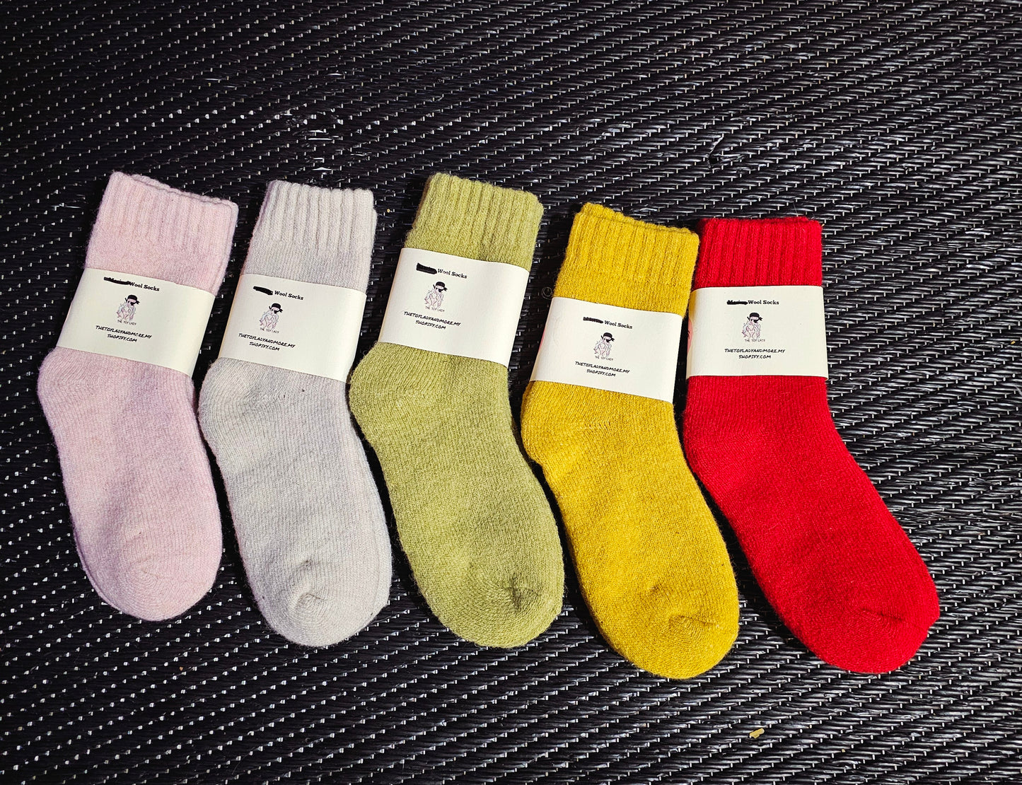 2 Pairs Wool Kids Sock
