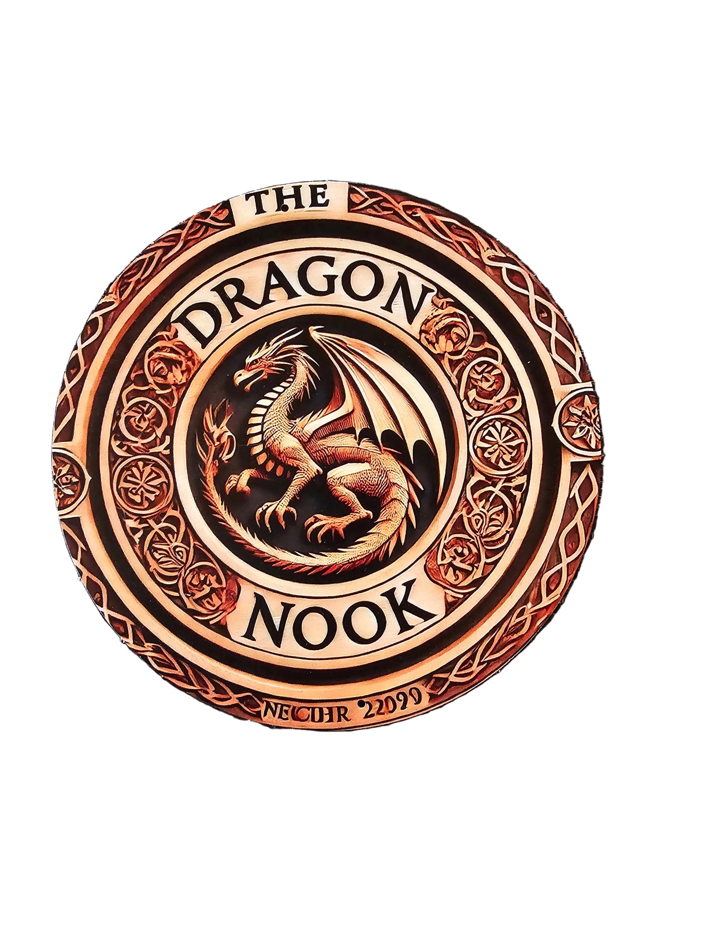 Dragon Nook Metal Sign