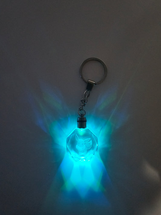 Light Up Evee Key Chain