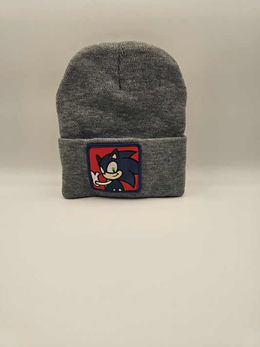 Hedgehog Winter Hat Boys Grey