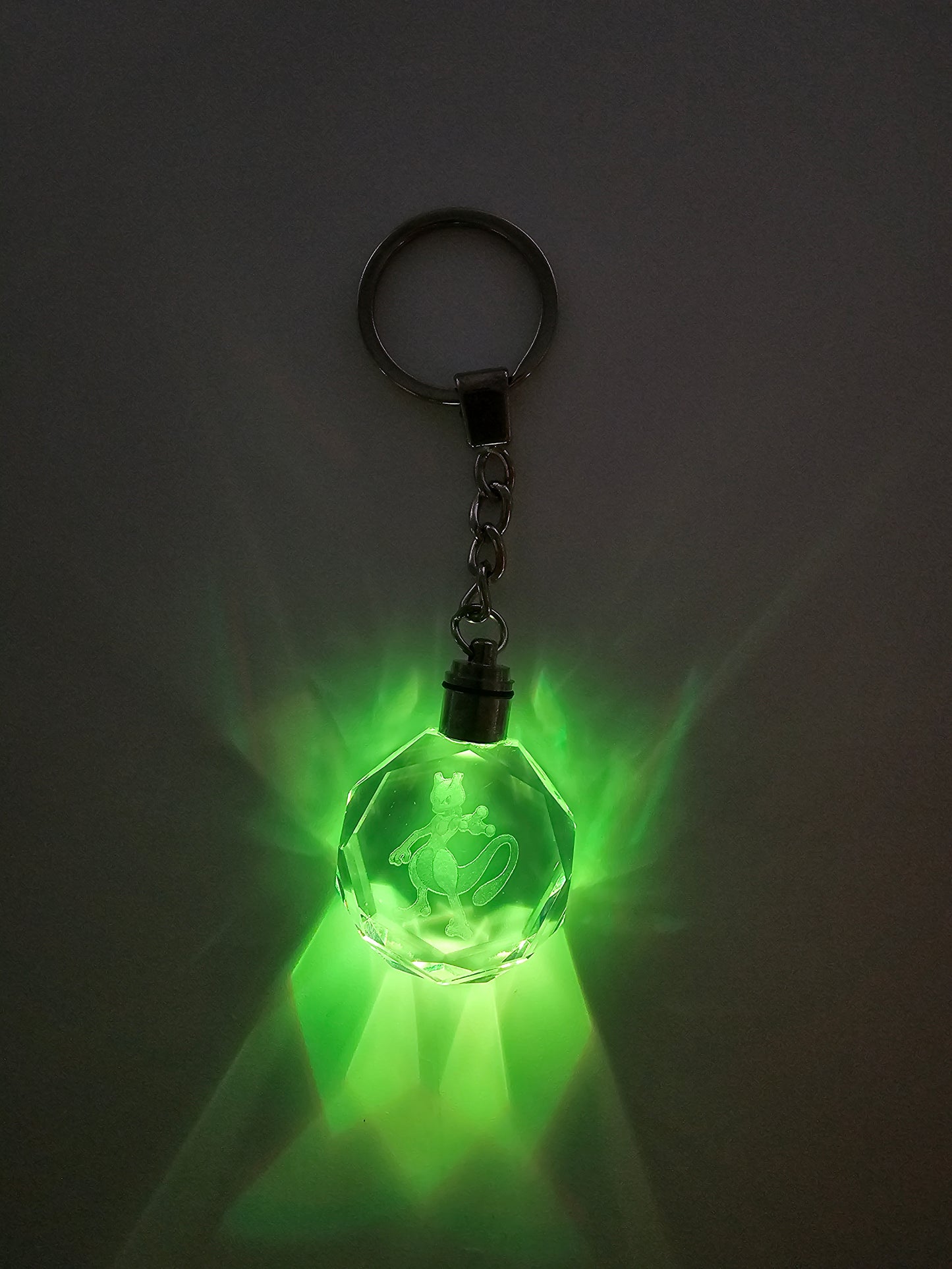 Light Up Mew Key Chain