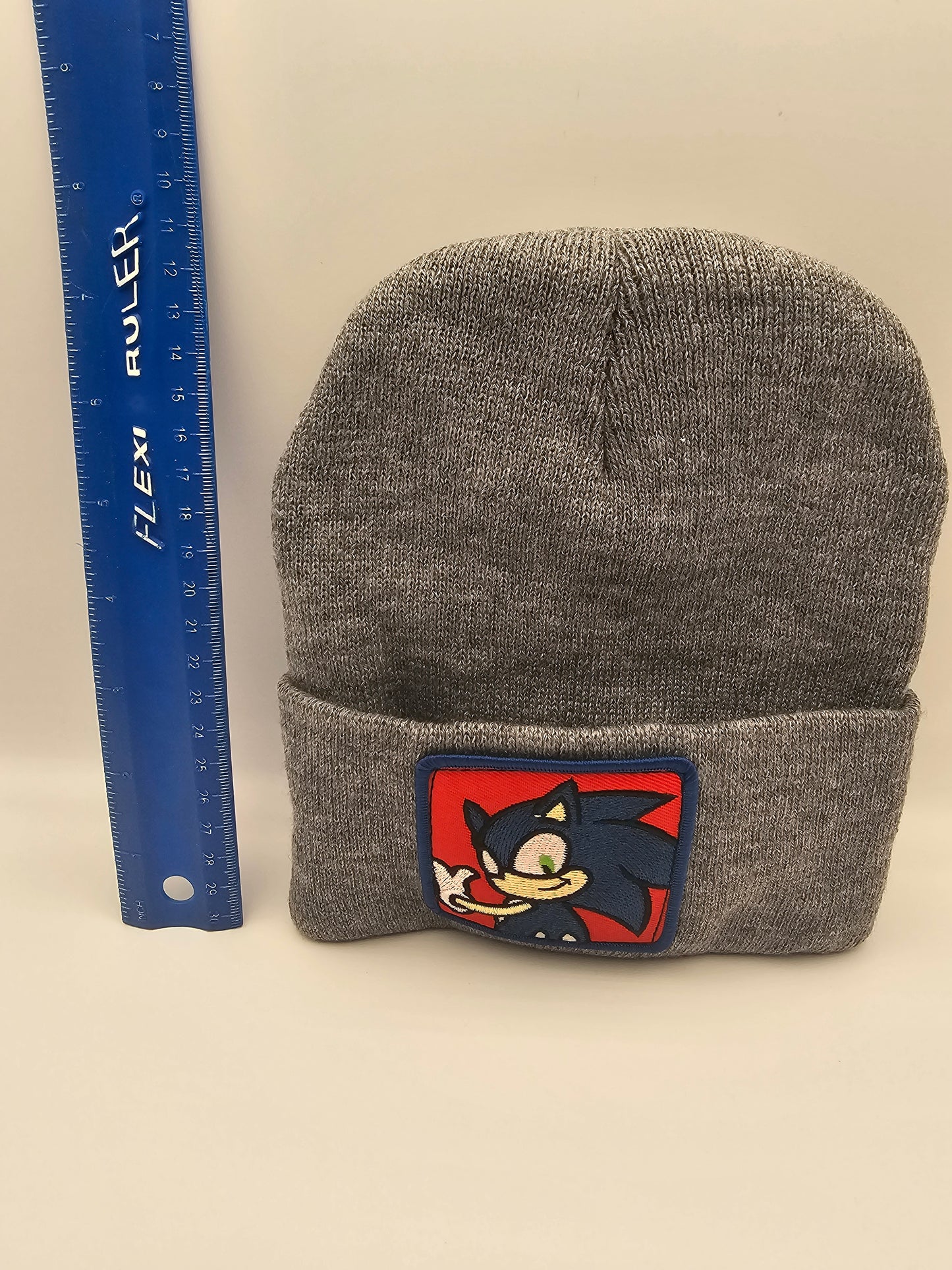 Hedgehog Winter Hat Boys Grey
