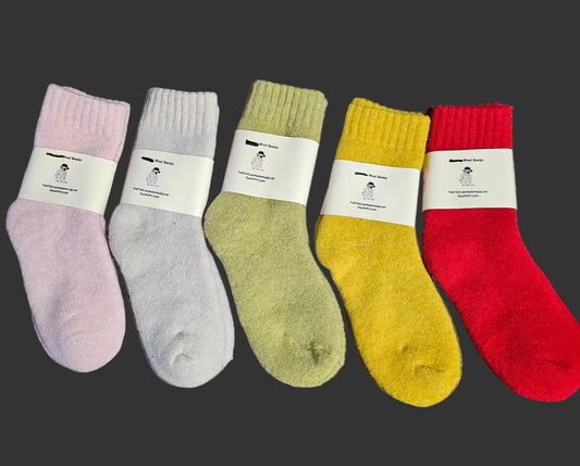 2 Pairs Wool Kids Sock
