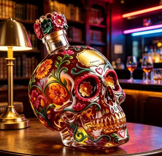 Surgar Skull-shaped Decanter