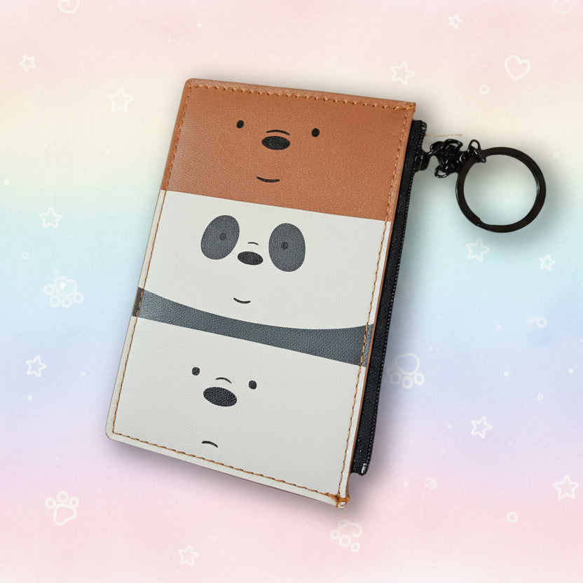 We Bare Bears Card Holder Wallet