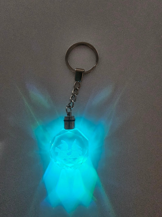 Light Up Pickachu and Girlfriend Key Chain